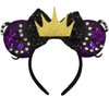 ZHENNAN Mouse Ears Headbands for Women, Glitter Ursula Hat Bows Ears Headbands, Ursula Halloween Costume Cartoon Themed Events Birthday Party Decorations Hair Accessoires