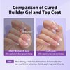 btartboxnails Builder Gel for Nails and Portable Nail Lamp Set, XCOATTIPS Protecting Duo