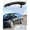JUQAFY Exterior Door Handle Fit for Hyundai Elantra 2017 2018 2019 2020 2021 2022, Front Or Rear Right Passenger Side Black