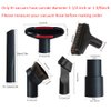 GIBTOOL Vacuum Attachments Accessories Cleaning Kit Brush Nozzle Crevice Tool for 1 1/4 inch & 1 3/8 inch Standard Hose 6pcs