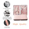 Manicure Sets For Women Gift Manicure set Prosesional, Nail Clippers Manicure Kit Pedicure Kit 18 in 1 Aceoce Luxury Manicure Pedicure Set kit Travel Gifts Choice for Women Mother Men