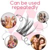 Lash Clusters Wispy 168 Pcs Natural Cluster Lashes D Curl DIY Eyelash Extensions Mix Length Individual Eyelash Clusters Super Thin Band (Mix 11-13mm D Curl)