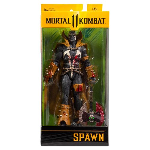 McFarlane Toys Mortal Kombat Spawn Bloody Classic 7" Action Figure with Accessories