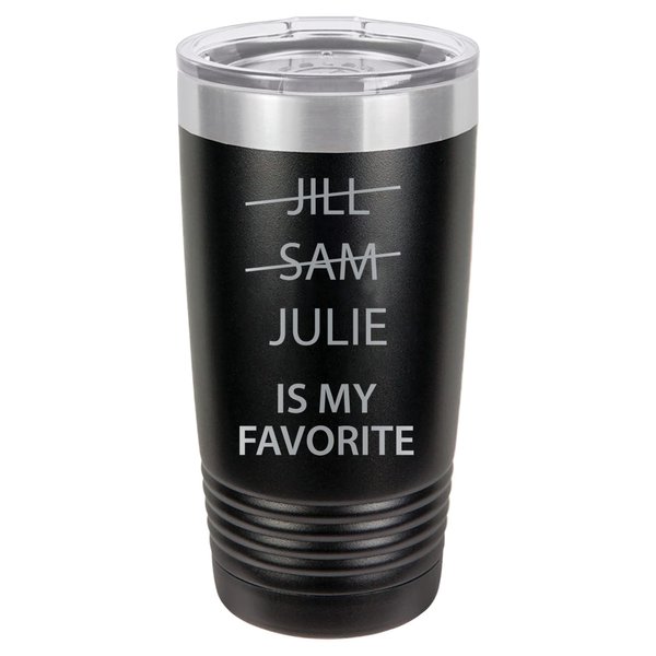 Customizable My Favorite Child Funny Tumbler with Name, Custom Mom & Dad Gifts, Father's Day Gifts from Son Daughter, Mother's Day Gifts, Birthday Gifts for Dad Mom, Christmas Funny Gifts