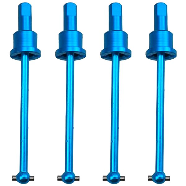 ShareGoo Aluminum Differential Cup Diff Joint & Dogbone Compatible with Wltoys A959 A969 A979 K929 1/18 RC Car (Blue)