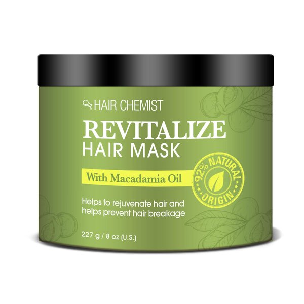 Hair Chemist Revitalize Hair Mask with Macadamia Oil 8 ounce