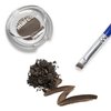 Michael Marcus Cake Eyeliner & Brush - 2 Piece Water Activated Dry Pressed Eyeliner & Professional Brush - Long-Lasting, Vibrant Color, Smudge Resistant - Cruelty Free Paraben Free (Espresso)