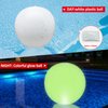 SEMANJLL 2 PCS Floating Pool Lights,16 Colors Changing Remote Control LED Ball Lights,16" IP68 Waterproof Pool Glow Ball Lights, Light Up Glow Balls for Pool Beach Garden Patio