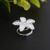 Yantu 10 Pcs Flower Hair Pins for Women Girls Crystal Hair Spirals Pins Twister Coil Clip Accessories