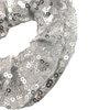 PNEIFON 4 Pack Hair Scrunchies, Sequin Scrunchies Elastic Stretch Sparkly Glitter Fashion Scrunchie Hair Tie Ponytail Holders Bun Cover for Girls and Women (style1)