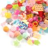 12pcs Resin Lollipop Candy Cabochons Diy Cream Mobile Shell Material Handmade Hair Accessories