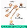 Catnip Chew Toys for Cats Silvervine Sticks for Kittens Teeth Cleaning 10 Packs Silvervine Cat Toy Anxiety and Stress Relief, Aggressive Chewers Cat Dental Toy (10 Packs)