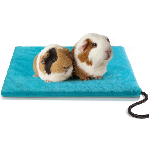 Pet Heating Pad, Outdoor Indoor Electric Heated Pad for Dog & Cat, Warm Heated Mat Waterproof Heated Dog Cat Bed with Chew Resistant Cord, Comfortable Heater Blanket for Puppy and Kitten (12"x 16")