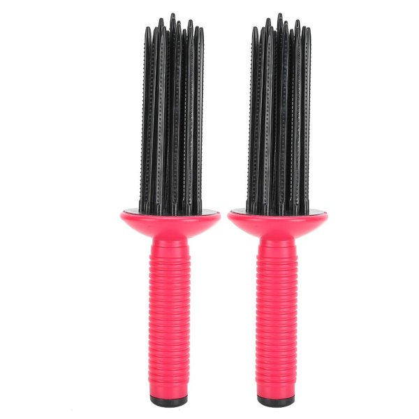 Hair Curler Professional 17 Comb Teeth Hair Curling Comb Antislip Curly Hair Lifter Styler Tool Portable Curling Wand Hairstyling Tools