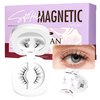 BEYELIAN Magnetic Eyelashes with Applicator, Soft Magnetic Lashes Natural Look Comfortable & Secure Fit Easy to Apply Reusable (1 Pairs, CS03)