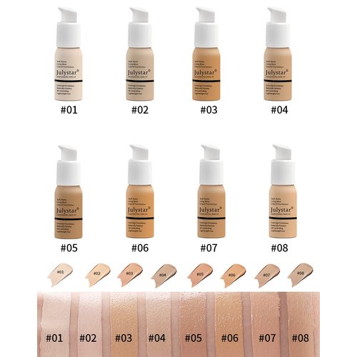 Liquid concealer Foundation Facial Cream Foundation Light and long-lasting liquid foundation Concealer foundation oil - 01#