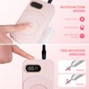 Yasterd Electric Nail Drill, Portable Rechargeable 45000RPM Electric Nail File Machine Professional for Acrylic Gel Nails Polishing Removing, Cordless Efile with Drill Bits Kit for Manicure Salon Home