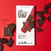 Theo Chocolate Pure Organic Dark Chocolate Bar, 70% Cacao, 6 Pack | Vegan, Fair Trade