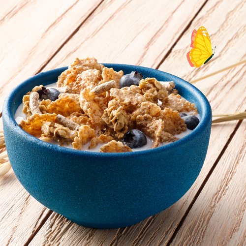 Cascadian Farm Organic Hearty Morning Fiber Cereal, Non-GMO, 14.6 oz.
