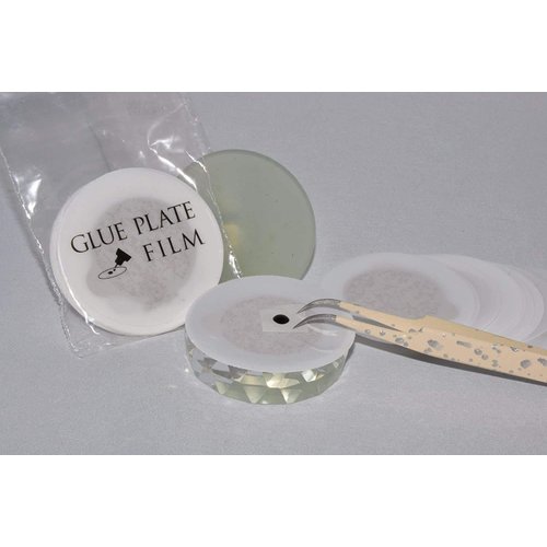 Glue Plate Film for Eyelash Extension Adhesive, Pack Of 30, Best Tool to Use for Easy Clean Up after Lash Extensions