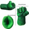 Superhero Hands Gloves Superhero Capes Fists Kids Soft Plush Superhero Toys Accessories Superhero Costumes Gloves Cosplay for Boy