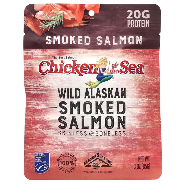 Chicken of the Sea Smoked Salmon 3oz Pouch