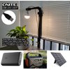 Onite USB LED Light Bulb, 5W Warm White Camping Lantern, Portable Solar Powered Outdoor Light, Essential Hiking Survival Gear, USB Lamp for Backyard, Garage, Van, Tent, and Power Stations