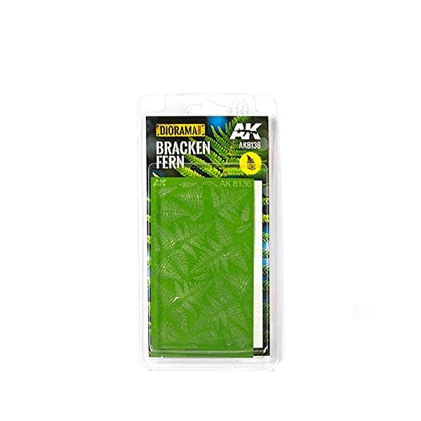 AK Interactive Diorama Bracken Fern - Plastic Model Building Accessories # 8136