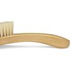 GranNaturals Soft Bristle Hair Brush - Curved Boar Bristle Vintage Style Hairbrush for 360 Waves, Sleek Slick Back Ponytail & Bun, Smoothing, Fades for Women & Men - Wooden Handle