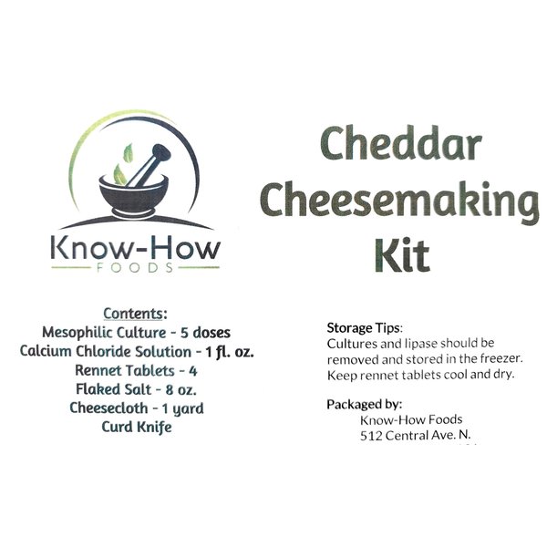 Cheddar Cheese-Making Kit