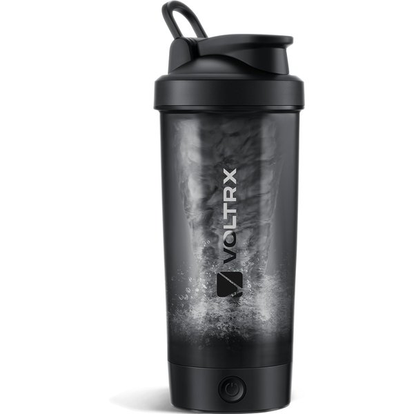 VOLTRX Protein Shaker Bottle, Merger USB C Rechargeable Electric Protein Shake Mixer, Shaker Cups for Protein Shakes and Meal Replacement Shakes, BPA Free, 24oz