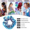 Beauty.H.C Shiny Metallic Scrunchies Elastic Hair Bands Hair Tie Ropes Scrunchy Soft Hair bobbles for Ponytail Holder fasion Hair Scrunchies for Girls Party Favorts 24Pcs