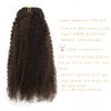 Caliee Kinky Curly Clip in Hair Extensions Real Human Hair for Black Women,Natural Hair Clip in Extensions 3C 4A Curly Clip ins Piano Dark to Brown Color 120g 7Pcs 10 Inch