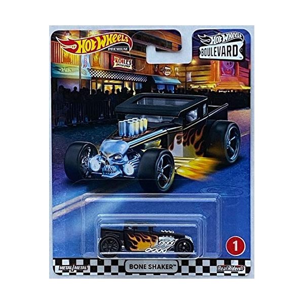 Hot Wheels 2020 Boulevard Series Bone Shaker Real Riders