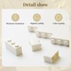 BQIUULO Dinosaur Ornament Hanging Accessories Building Brick Block Puzzle Rectangle Shaped Christmas Birthday Gifts