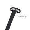 YTBYT 2 Pcs Facelift Bands with Clips Invisible Face Stretching Lifting Strap Adjustable Elastic Band Face Slimming Band (24cm Black Double Bands)