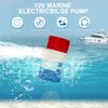 AURELIO TECH 1100Gph 12V Submersible Marine Electric Bilge Water Pump for Boat Caravan RV