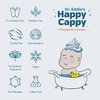 Happy Cappy Shampoo Bundle - Daily Shampoo & Body Wash, Medicated Shampoo, Manage Cradle Cap, Sensitive Skin, Dry, Itchy, Irritation Prone Skin for All Ages - Two 8 Oz Bottles