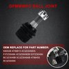 GPMMWPG K80026 Front Upper Ball Joint Compatible with Dodge Ram 2500 3500 1994-1999, Suspension Ball Joint for Ford F-150 1981-1996, for F-250 for F-350 Super Duty 1999-2019, for Excursion 2000-2005