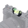 NICEYRIG Bubble Level for for ARRI Thread Mount, Camera Bubble Spirit Level Applicable for Sony, Canon, Panasonic Camera Cage, Handle Grip - 572