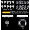 LED Balloons 10 Pack, Light Up Balloons 20 Inches Clear Helium Bobo Balloons, Glow Bubble Balloons with String Lights for Valentines Day Halloween Christmas Wedding Birthday Party Decoration