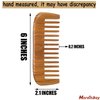 The Moreinday Wooden Comb Wide Tooth Comb Wood Comb for Women Hair Comb for Men - Sandalwood Comb