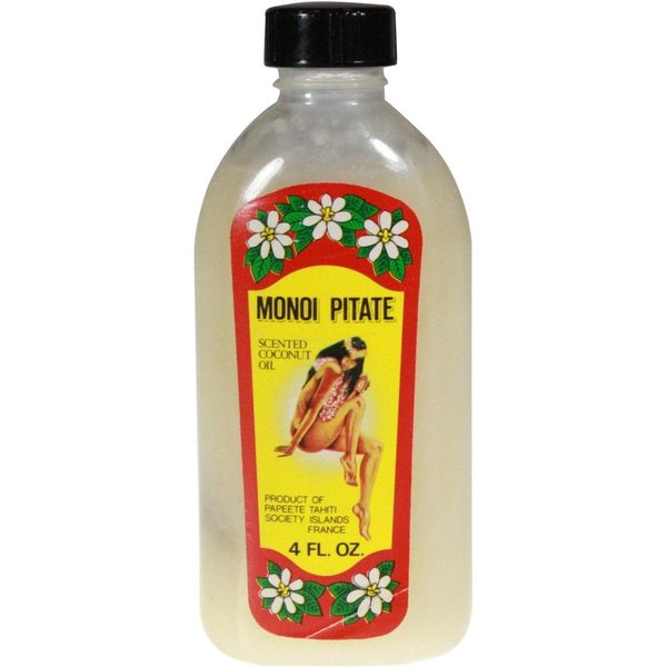 Monoi Tiare - Coconut Oil Jasmine (Pitate) 4 oz