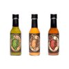 Green Belly Hot Sauce Variety Pack - Guatemalan Inspired Hot Sauces for Eggs, Tacos, Fish, Meats, and Everything Great - 3 bottles