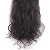LELINTA 7Pcs 16 Clips 24 Inch Wavy Curly Full Head Clip in on Double Weft Hair Extensions Dark Brown