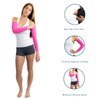 CompressionZ Compression Arm Sleeves for Men & Women UV Protection (Pink, S)