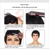 Short Human Hair Wigs Pixie Cut Wig for Black Women Short Wigs Human Hair Natural Color Pixie Wigs Wear and Go Glueless Full Machine Made Human Hair Wigs (4/27)