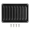 Air Vent Cover 8.4 x 5.9 Inch Black Plastic Air Return Grill Ceiling Ventilation Cover HVAC Vent Cover for RV Bus Trailer Yacht Bus
