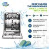 True Fresh Washing Machine Cleaner Tablets, Washer Tablets compatible with Laundry Front loader -Top load - HE, Dishwasher Cleaner and Deodorizer, Dishwasher Cleaner Tablets - 48 pcs Bundle