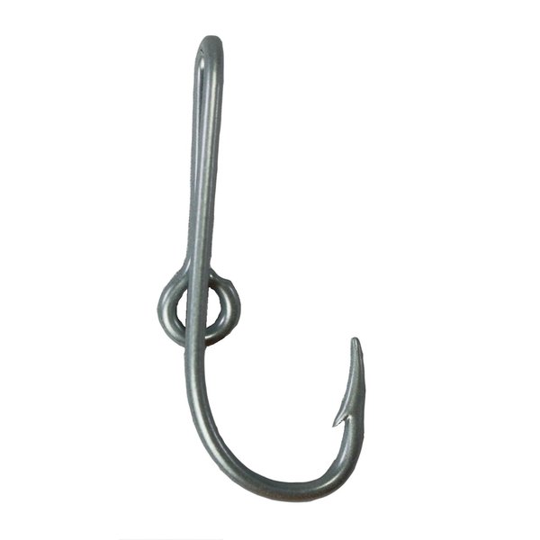 BT Outdoors Eagle Claw Silver Hat Hook Fish Hook for Hat Silver Fish Hook Money/Tie Clasp